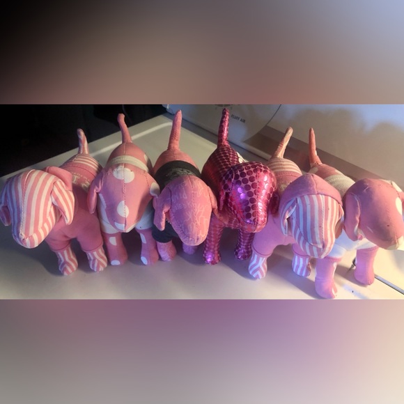 Victoria Secret Pink Label Doggie mascot.  Rlsd in 2022 and now collectible item - Picture 1 of 5